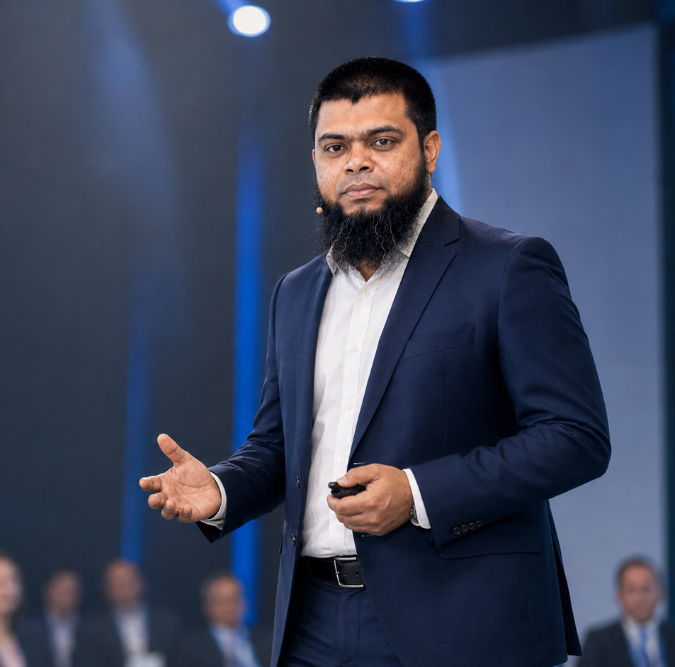 Mohammad Shahadat Hossain speaking
